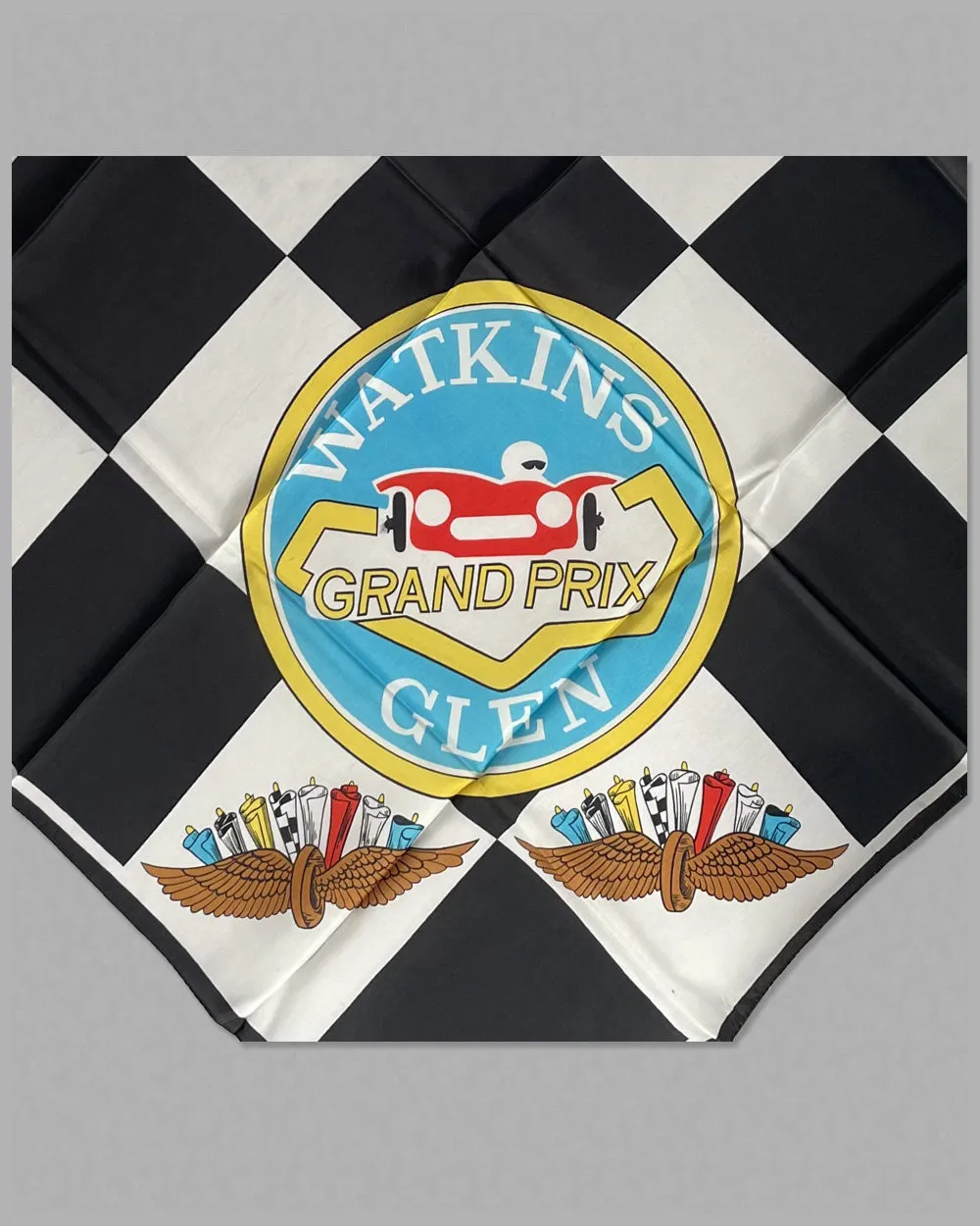 1960’s Watkins Glen Grand Prix scarf