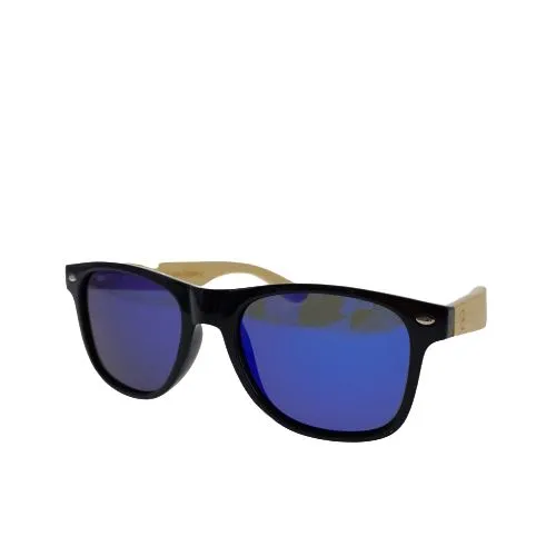Bamboo Blonde Stylish Sunglasses for Enhanced UV Protection