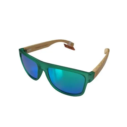 Bamboo Blonde Stylish Sunglasses for Enhanced UV Protection