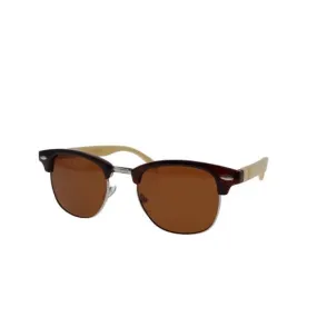 Bamboo Blonde Stylish Sunglasses for Enhanced UV Protection