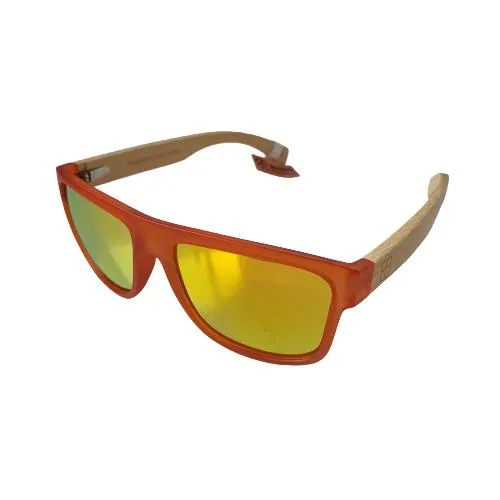 Bamboo Blonde Stylish Sunglasses for Enhanced UV Protection
