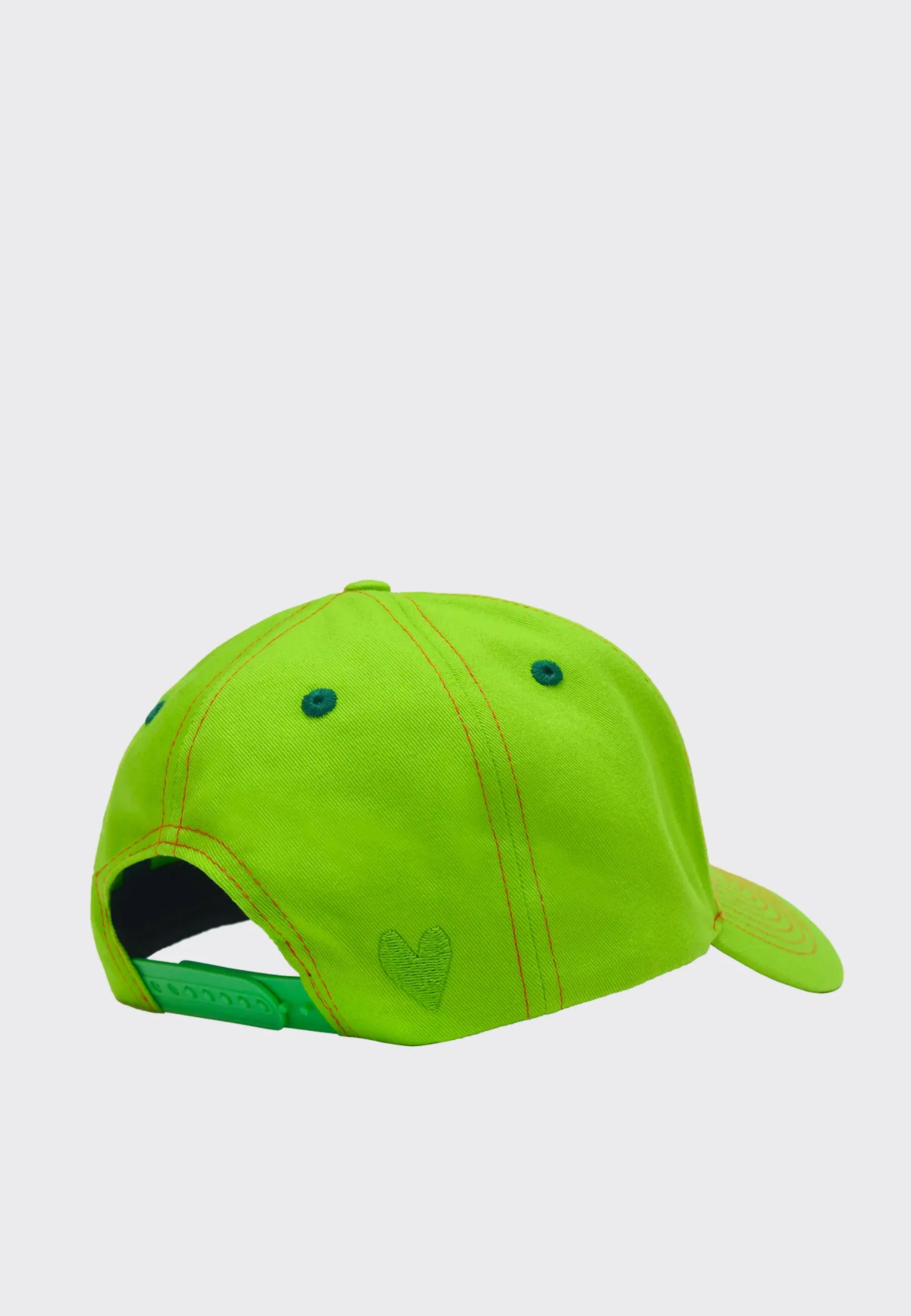 Lime Green Breathable Sports Cap
