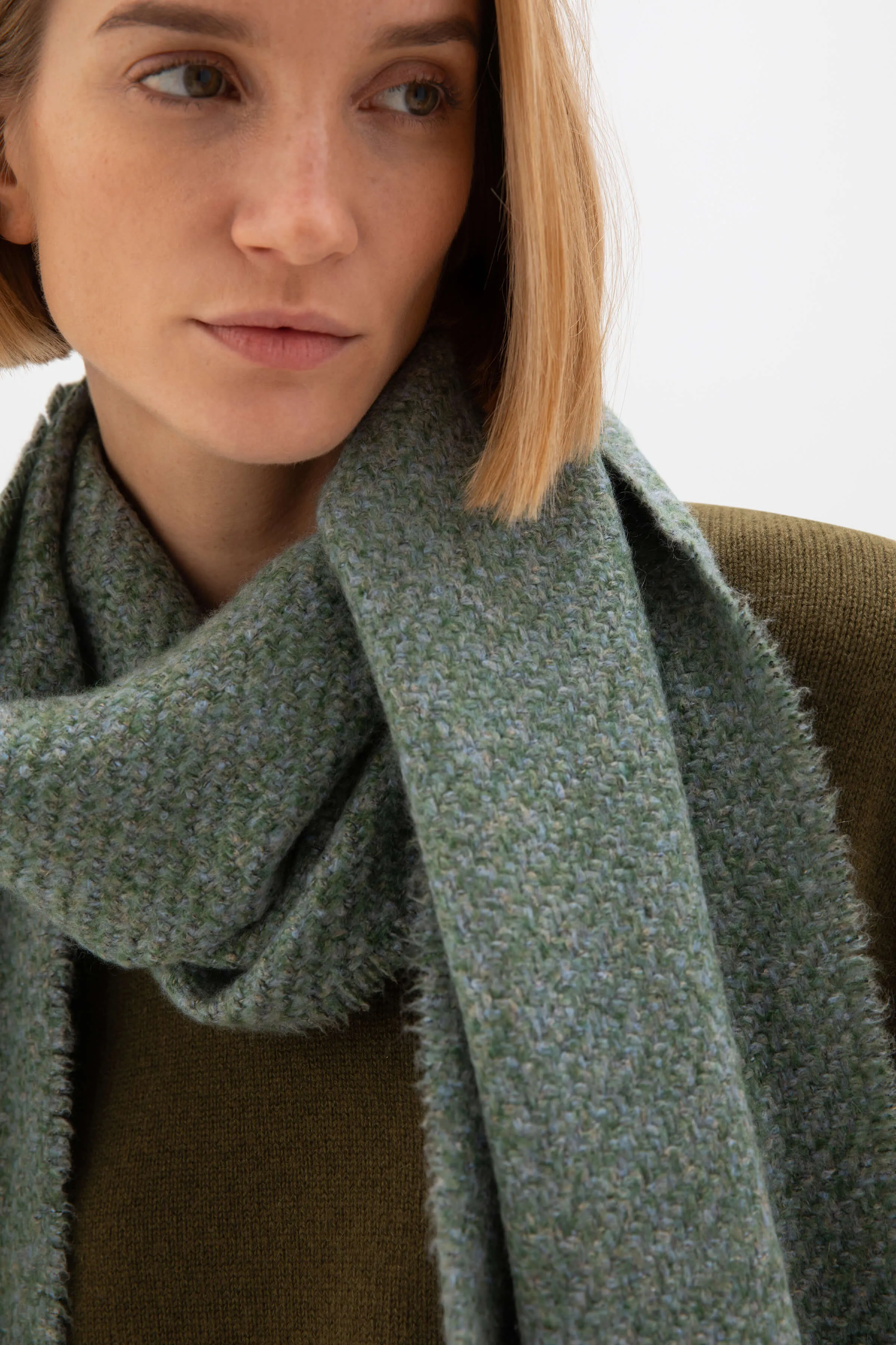 Brushed Bouclé Scarf
