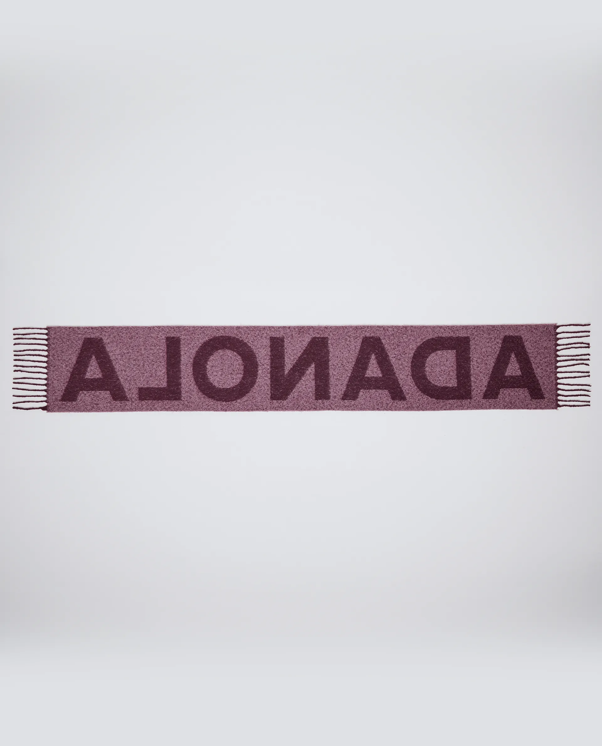 Dark Cherry Knit Scarf - Optimized!
