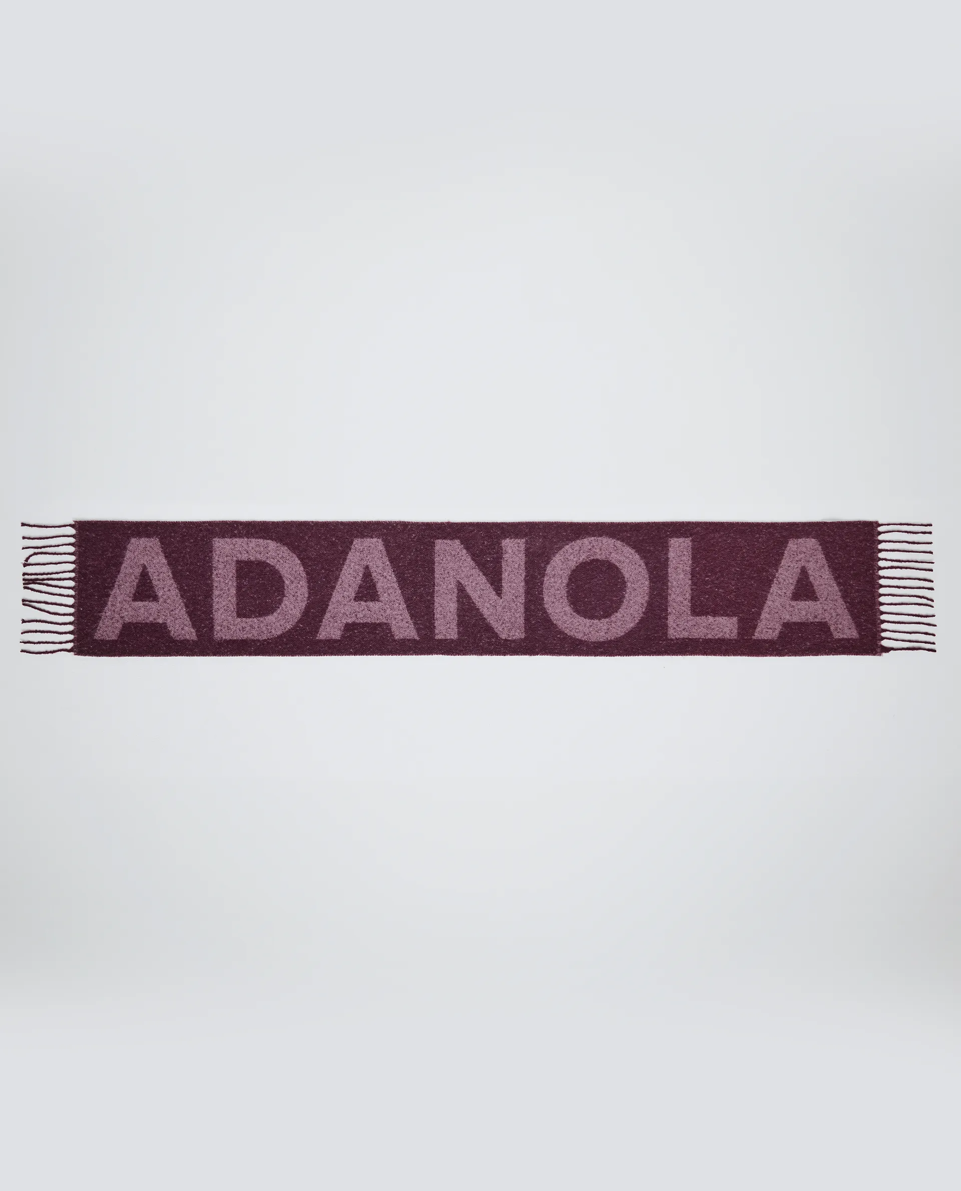 Dark Cherry Knit Scarf - Optimized!