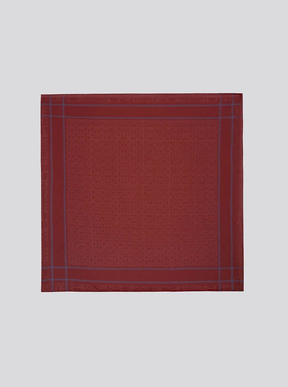MONO CUBIC SIGNATURE SCARF POPPY