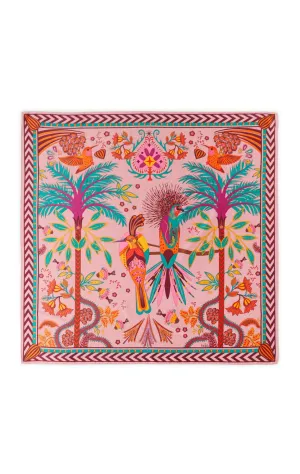 Wild Magic India medium Scarf - Rose Wild